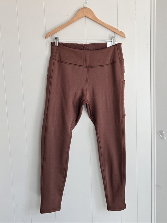 Old Navy Pants - Old Navy Brown High-Rise Full-Length Leggings Ultra Cozy -Size L